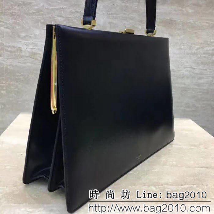 CELINE賽琳原單 CLAS 復古夾子OL商務風方包 女手提包 SL1645